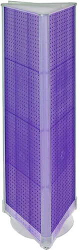 Miniatura 9 de Azar 700450-BLK - Tablero de clavijas giratorio de tres caras, color negro
