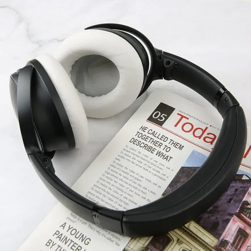 Miniatura 38 de Almohadillas para los oídos para Bose QuietComfort 45 QC45 QC35 ii QC35, cojines de cuero de piel de cordero para auriculares profesionales, QC45
