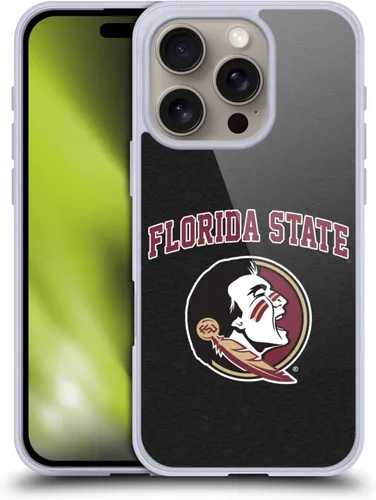 Miniatura 285 de Head Case Designs Funda de gel suave FSU Seminoles de la Universidad Estatal de Florida con licencia oficial compatible con Apple iPhone 13 Pro Max