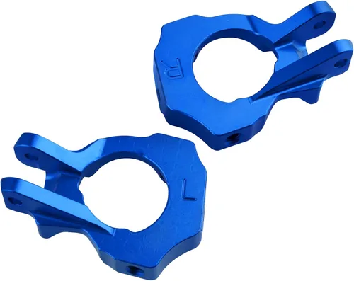 Miniatura 7 de Juego de husillo delantero y portador de aluminio para 1/10 Losi Tenacity Todo: Nudillos de dirección y concentradores C para actualizaciones Azul