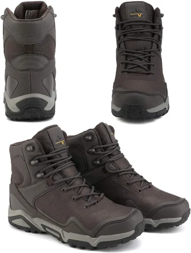 Miniatura 24 de NORTIV 8 - Botas de senderismo impermeables para hombre, zapatos de montañismo ligeros para exteriores