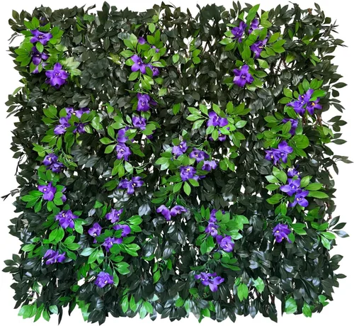 Miniatura 10 de Sumery Pantalla de Privacidad de Valla Expandible para Balcón Patio Exterior, Panel Decorativo de Cercado de Hiedra Artificial, Setos Artificiales