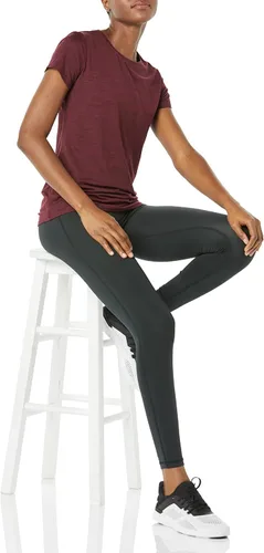 Miniatura 3 de Tienda Essentials - Camiseta de manga corta Tech Stretch y con cuello redondo para mujer paquete de 2