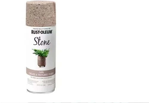 Miniatura 5 de Rust-Oleum 7992830 Stone Creations - Pintura en aerosol, 12 onzas, piedra gris Gris (Gray Stone)