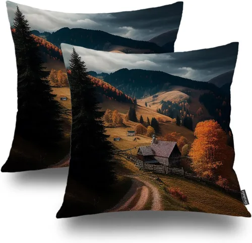 Miniatura 53 de Shrahala Abstract Art Modern Aesthetic Decorative Pillow Covers, Fluid Forms Minimalist Throw Pillow Cover Blended Hidden Zipper Cushion Cases for