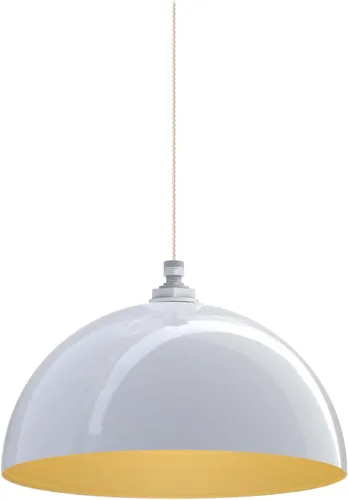 Steel Lighting Co. Brentwood - Lámpara colgante | Montada en el techo | Cúpula redonda de 14 pulgadas | Estilo moderno contemporáneo de granja