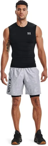 Miniatura 3 de Under Armour Camiseta sin mangas de compresión HeatGear para hombre