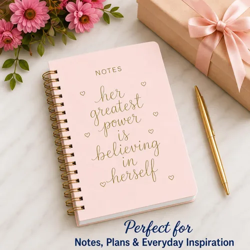 Miniatura 7 de WORLD TRAVELER Dayna Lee Collection - Cuaderno de espiral de tapa dura de 6 x 8 pulgadas, con 200 páginas forradas para escribir notas o uso