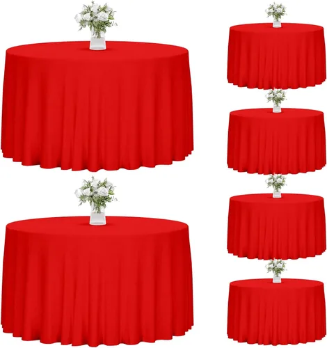 Miniatura 63 de Fixwal Paquete de 2 manteles rectangulares negros de 60 x 102 pulgadas, reutilizables, resistentes, lavables, para mesas de 6 pies, bodas, fiestas