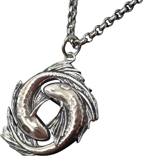 Miniatura 17 de Collar Yin Yang para hombre, joyería colgante de alta calidad de aspecto antiguo, regalos de Yin Yang, joyería vikinga para hombres
