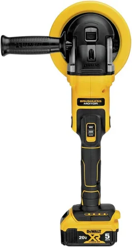 Miniatura 6 de DEWALT 20V MAX* XR Kit de pulidora inalámbrica, rotativa, velocidad variable, 7 pulgadas, 180 mm (DCM849P2)