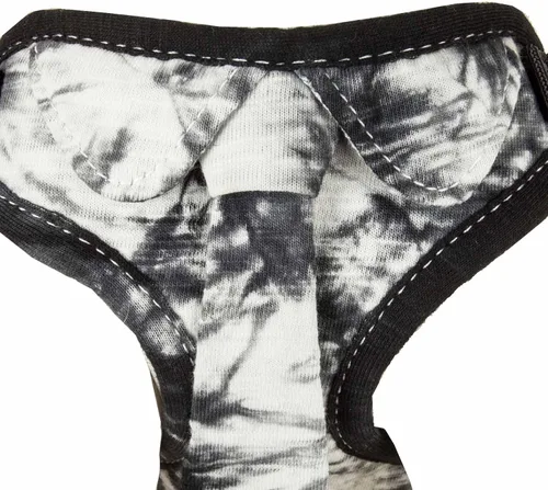 Miniatura 7 de Pet Life ® 'Bonatied' Arnés de malla reversible y transpirable de micromalla ajustable para perro y pajarita