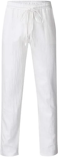 Miniatura 6 de tobchonp Pantalones de chef para hombre con bolsillo alto para hombre pantalones deportivos con entrepierna con letras y pantalones deportivos