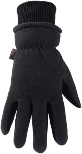 Miniatura 8 de OZERO Winter Gloves Deerskin Suede Leather and Insulated Polar Fleece Water Resistant Thermal Gifts for Men and Women