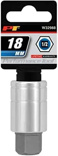 Miniatura 4 de Performance Tool W32990 1/2 Drive Hex Bit Socket, 0.787 in