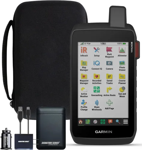 Miniatura 17 de Garmin Montana 710 - Navegador de mano GPS resistente Pantalla táctil grande de 5 pulgadas compatible con guantes, imágenes satelitales, mapas