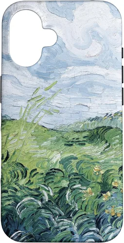 Miniatura 31 de Funda para iPhone 12 Pro Max Van Gogh Green Wheat Fields Modern Art Painting Phone Cover Case