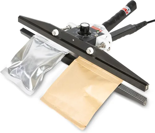 Miniatura 12 de Máquina selladora térmica portátil de mano R-PACK FKR-200, 8 pulgadas, para bolsa de aluminio, bolsa de Kraft, Mylar