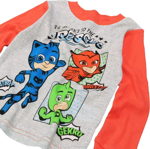 Miniatura 3 de PJ Masks Pijama de algodón ajustada para niños