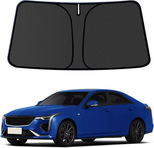 Miniatura 35 de Civic - Parasol para parabrisas Honda Civic 2022-2024 2025 (no para Honda 2022 Sport), visera frontal gruesa plegable 1:1, mantiene tu automóvil más