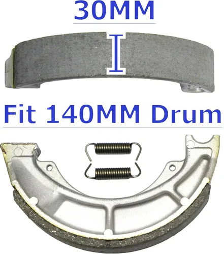 Miniatura 3 de Frenos delanteros traseros Pastillas de freno Tambor para Suzuki LT-Z250 LTZ250 Quadsport 250 2004 2005 2006 2007 2008 2009 FA84 S636 MC0230