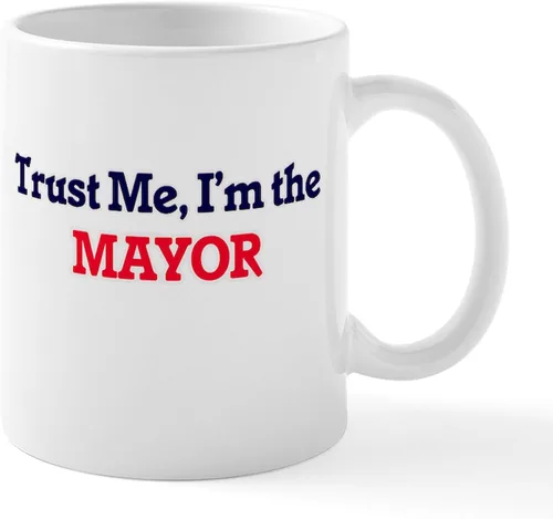 Miniatura 13 de CafePress I Love Mayor Mug Taza de café de cerámica de 11 oz (11.0 fl oz)