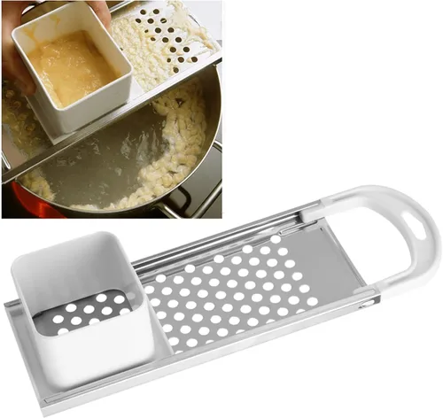 Miniatura 6 de Spaetzle - Spaetzle Press - Máquina tradicional alemana de fideos para huevos, acero inoxidable, herramienta para hacer albóndigas alemanas, fideos