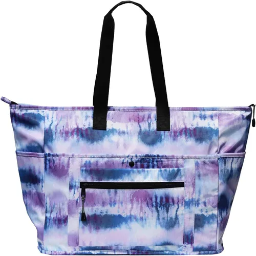 Miniatura 8 de Bolsa de fin de semana para mujer con múltiples bolsillos para llevar durante la noche, bolsa de viaje para gimnasio, bolsa de equipaje con funda