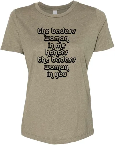 Miniatura 21 de Cute Women's Screen Printed Crew Neck Tee, Shirts With Sayings, Dusty Blue or Olive