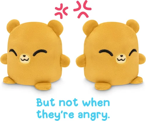 Miniatura 4 de TeeTurtle - Plushmates - Día del Padre - Oso súper papá - Juguete sensorial abrazable y suave que muestra tu estado de ánimo Super Dad Plushmate