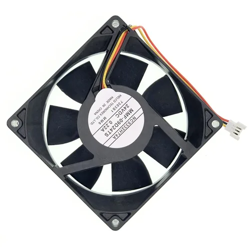Miniatura 5 de NC5332H74A MMF-09D24TS-MM6 Ventilador de enfriamiento 24V 3.622 in - 0.22A 9225 Ventilador de enfriamiento del inversor de 3 hilos