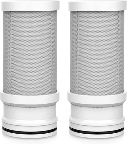 Miniatura 10 de Vortopt Filtro de agua para grifo de fregadero, filtro de agua de 400 galones de capacidad de carbón activado, certificado NSF que reduce el cloro