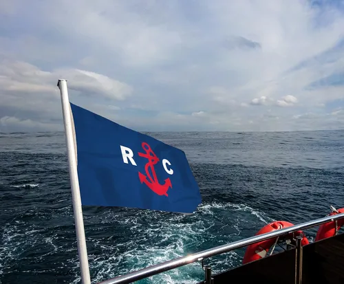Miniatura 3 de AGAS - Bandera de yate del Comité de Carreras – 12 x 18 pulgadas – Nylon 200D impreso – Bordes cosidos – Ojales de latón – Bandera de barco