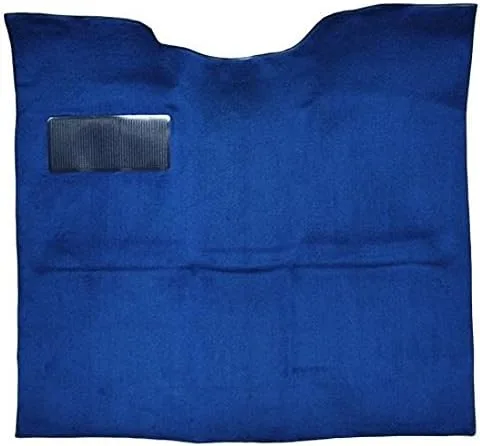 Alfombra automotriz compatible con camioneta Chevrolet de 1967 a 1972 de cabina estándar, 2 WD automática, tanque de gas eliminado (501-negro 80/20