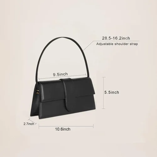 Miniatura 5 de Bolsos de hombro para mujer, bolso cuadrado Hobo tote mini bolso de mano pequeño bolso de hombro bolso cruzado bolso de mano