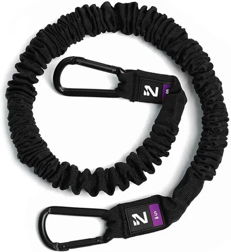 Miniatura 7 de Iron Neck Resistance Band, Durable Exercise Band with Steel Carabiners for Neck Training, Strength Workouts, Stretching, and Rehab