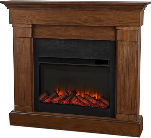 Real Flame chimenea eléctrica (roble de castaña)