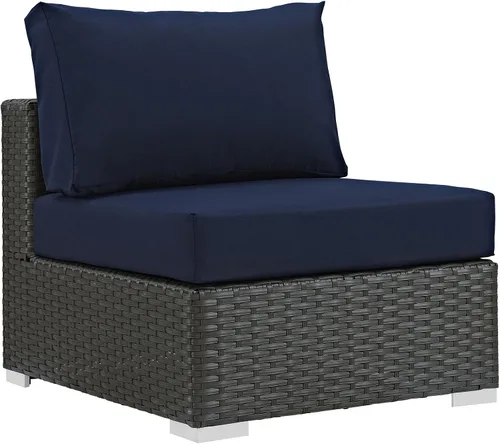 Miniatura 25 de Modway - Sillón para exteriores Lienzo toscano