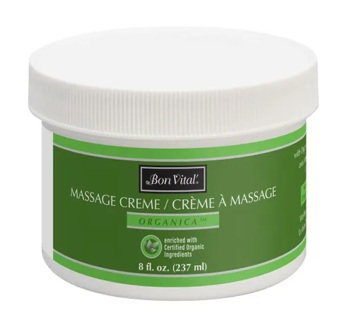 Bon Vital 'Organica Crème hecha con ingredientes para una earth-friendly orgánico certificado y masaje relajante de masaje, orgánico Aceite de