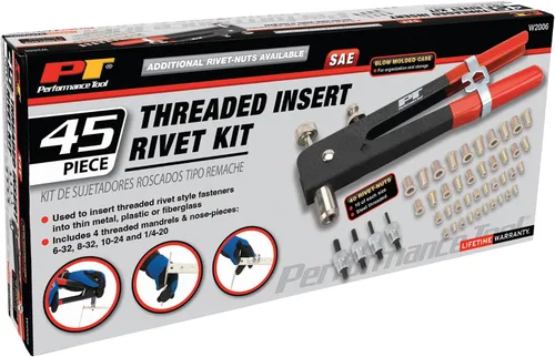 Miniatura 6 de Performance Tool M680 remachadora hidráulica resistente de 3/16 pulgadas