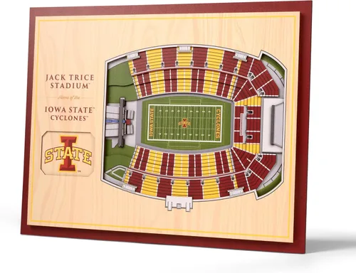 Miniatura 11 de YouTheFan NCAA Florida Gators Arte de Pared 3D StadiumView de 5 Capas - Estadio Ben Hill Griffin, 13.00" x 17.00