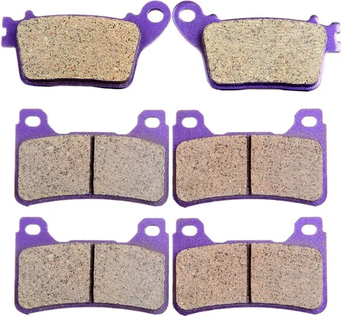 ECCPP Pastillas de freno para Honda CBR1000RR 2006-2011, para Honda CBR600RR 2007-2011, FA436 kits de pastillas de freno de repuesto delanteras y