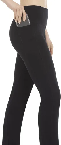 Miniatura 2 de Energy Zone Pantalones de yoga con bolsillo elástico de algodón para mujer