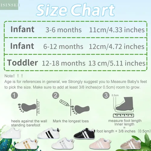Miniatura 7 de Tenis unisex de piel sintética de alta calidad para bebé, suela antideslizante suave, para recién nacidos, zapatos de casa para cuna