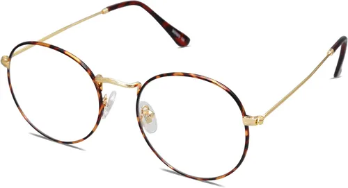 Miniatura 2 de SOJOS Blue Light Blocking Computer Glasses Round Eyewear Anti Blue Light Lens Preppy Chic SJ5024B