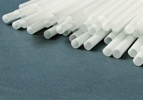 Miniatura 6 de DuraHome Pajitas de plástico blancas envueltas individualmente, paquete de 1000 popotes de 8 pulgadas, sin BPA, popotes desechables estilo Blanco