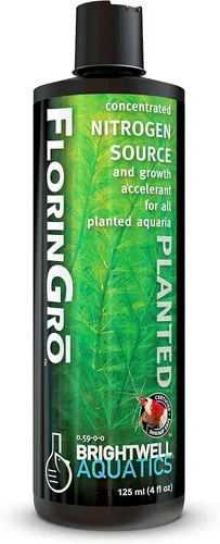 Miniatura 4 de Brightwell Aquatics Florin GRO, fuente de nitrógeno y acelerante de crecimiento para todos los acuarios plantados, 2 L, FNG2L
