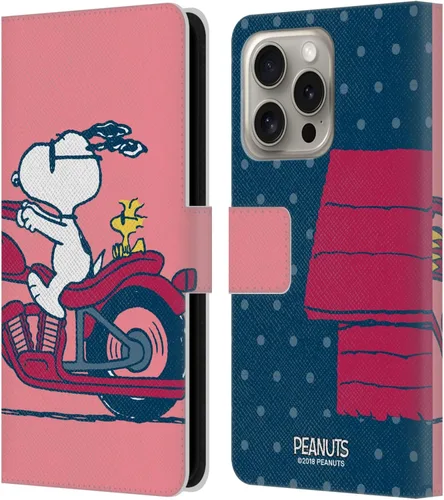 Miniatura 195 de Head Case Designs Funda de piel con licencia oficial de Peanuts Snoopy & Woodstock Balloon Halfs and Laughs para Apple iPhone 7/8/SE 2020 y 2022