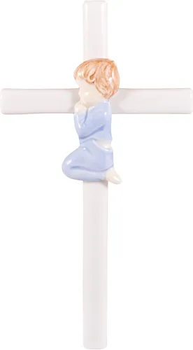 Roman Giftware Inc., regalos para niños, bebé nuevo, 7.5 pulgadas de alto, niño orante valencia, religioso, inspirador, duradero (7 x 4 x 1)