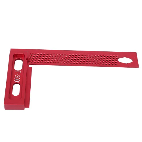 Miniatura 8 de Regla de marcado, accesorio para carpintería, regla de ángulo recto, herramienta de diseño, medidor de escritura cuadrado de carpintero, herramienta